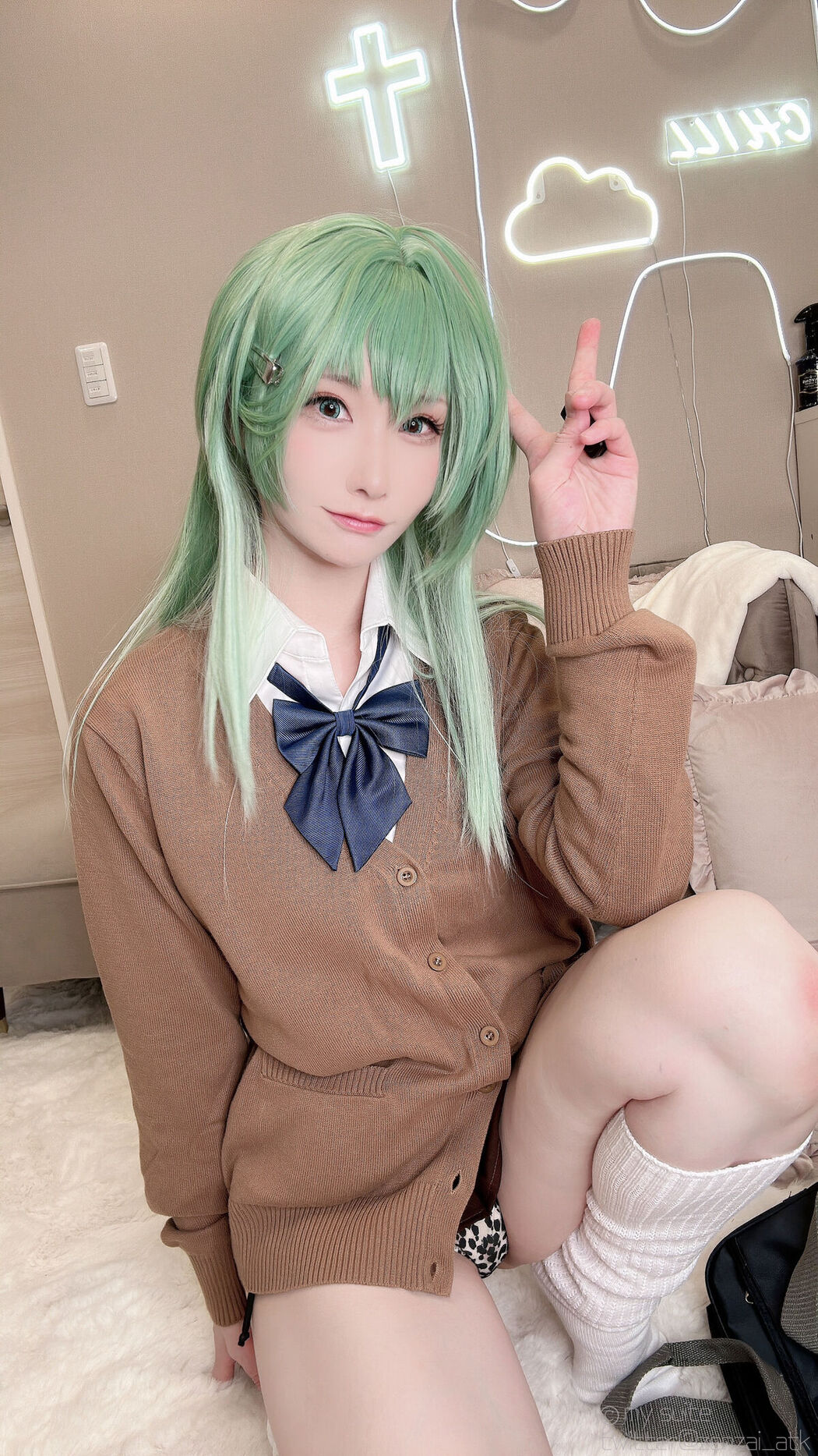 Coser@あつき Atsuki &#8211; Gal Suzuya Selfie ギャル鈴谷自撮り Part03 (61P)