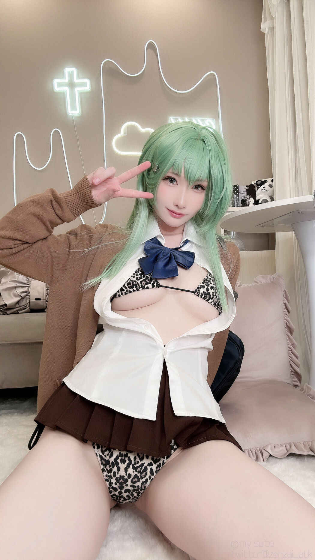 Coser@あつき Atsuki &#8211; Gal Suzuya Selfie ギャル鈴谷自撮り Part05 (60P)