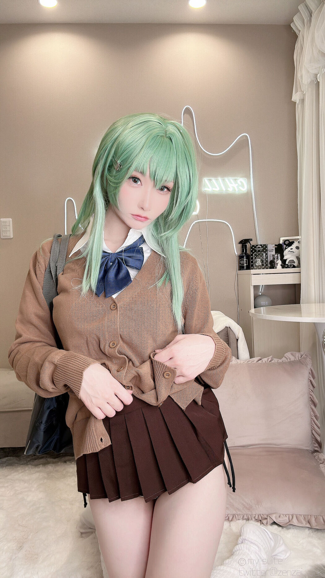 Coser@あつき Atsuki &#8211; Gal Suzuya Selfie ギャル鈴谷自撮り Part03 (61P)