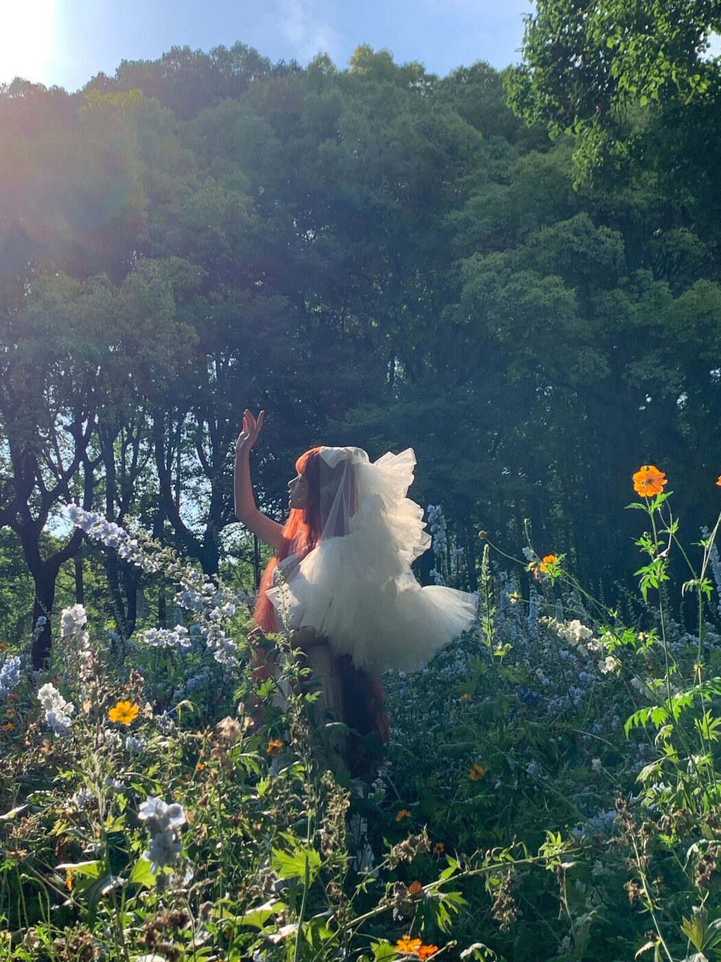 Coser@蠢沫沫 Chunmomo &#8211; 花丛婚纱 (67P)