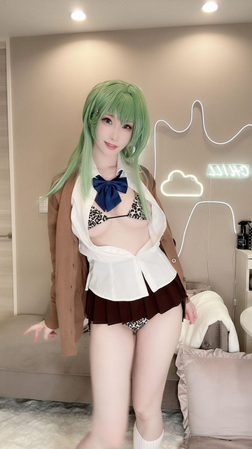 Coser@あつき Atsuki &#8211; Gal Suzuya Selfie ギャル鈴谷自撮り Part05 (60P)