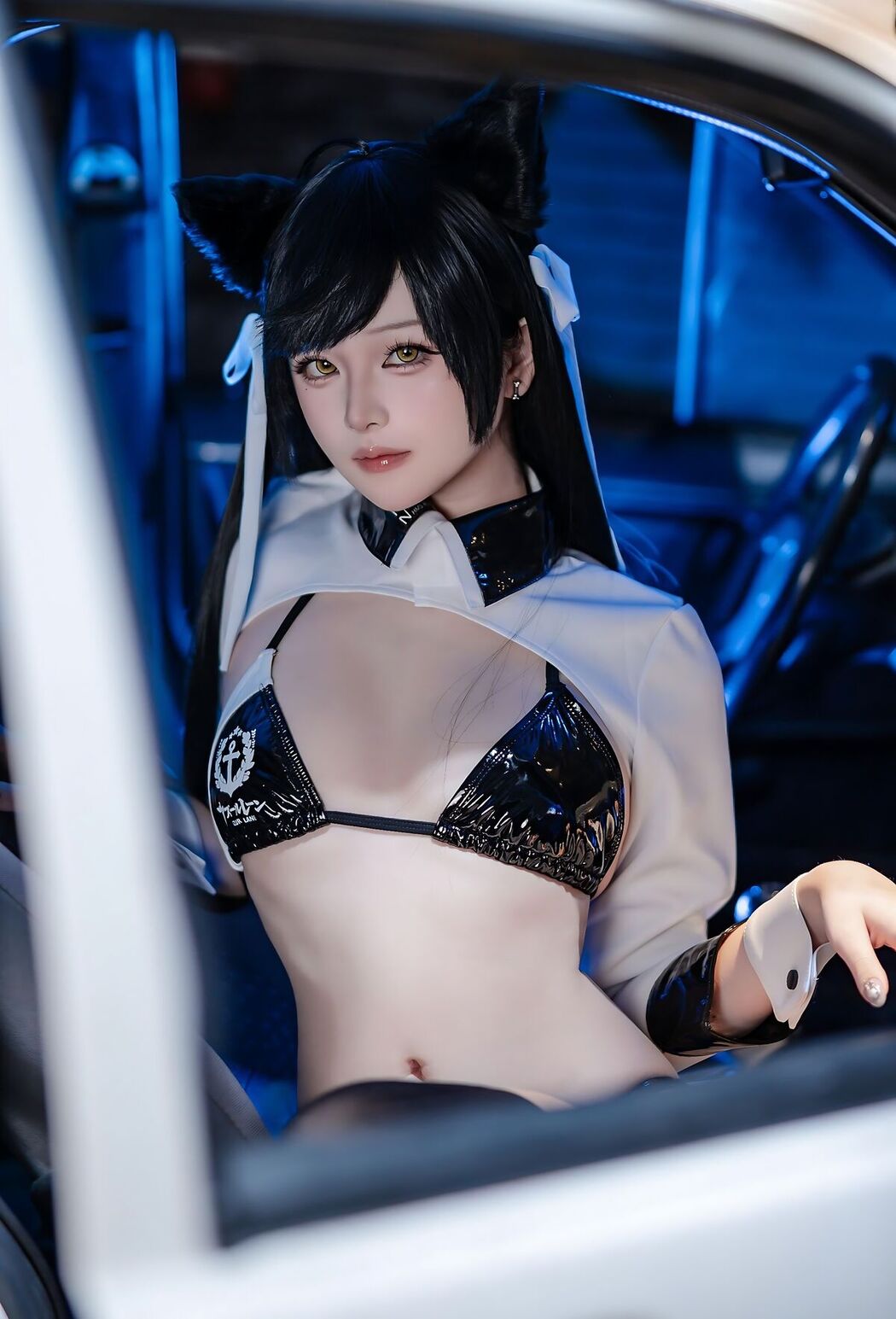 Coser@屿鱼 &#8211; 碧蓝航线 爱宕赛车服 Part02 (58P)