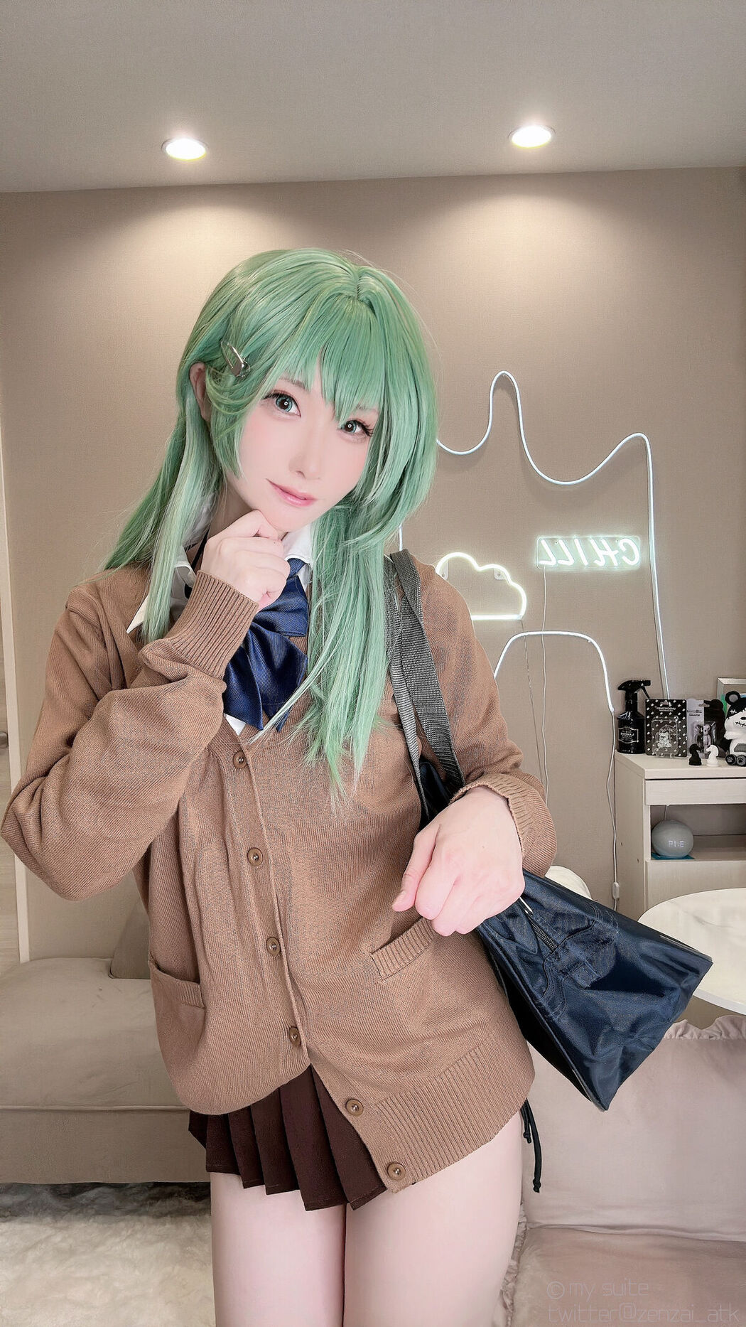 Coser@あつき Atsuki &#8211; Gal Suzuya Selfie ギャル鈴谷自撮り Part03 (61P)