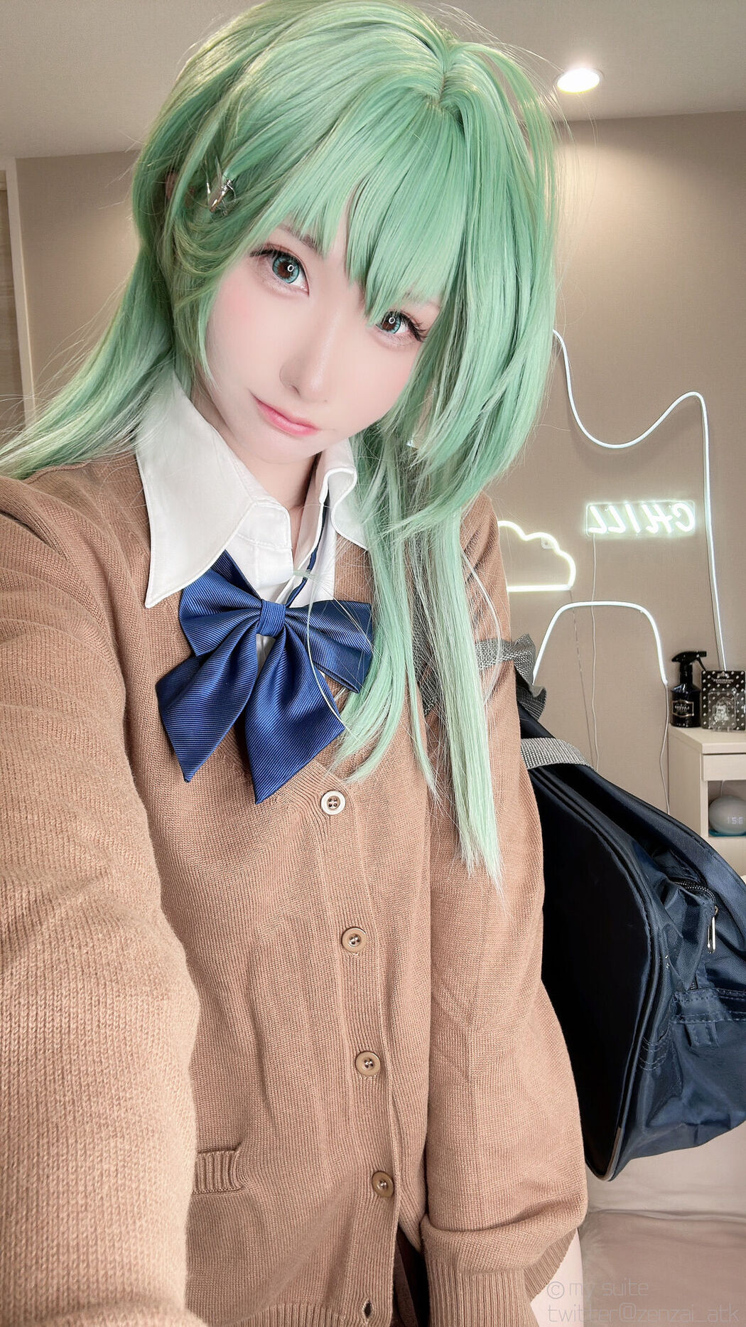 Coser@あつき Atsuki &#8211; Gal Suzuya Selfie ギャル鈴谷自撮り Part03 (61P)