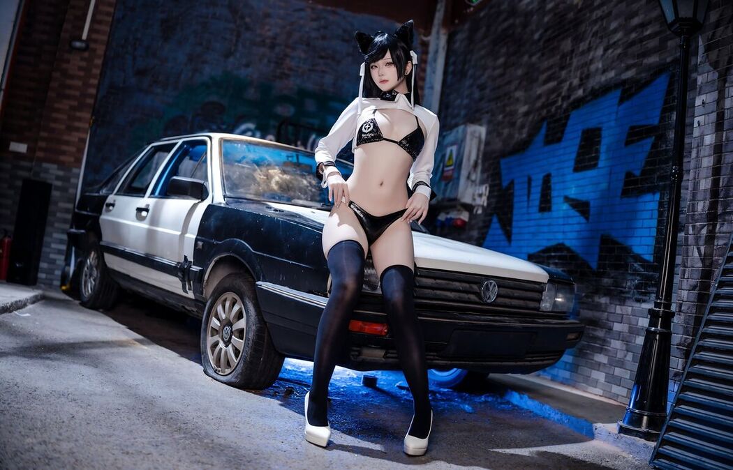 Coser@屿鱼 &#8211; 碧蓝航线 爱宕赛车服 Part01 (58P)