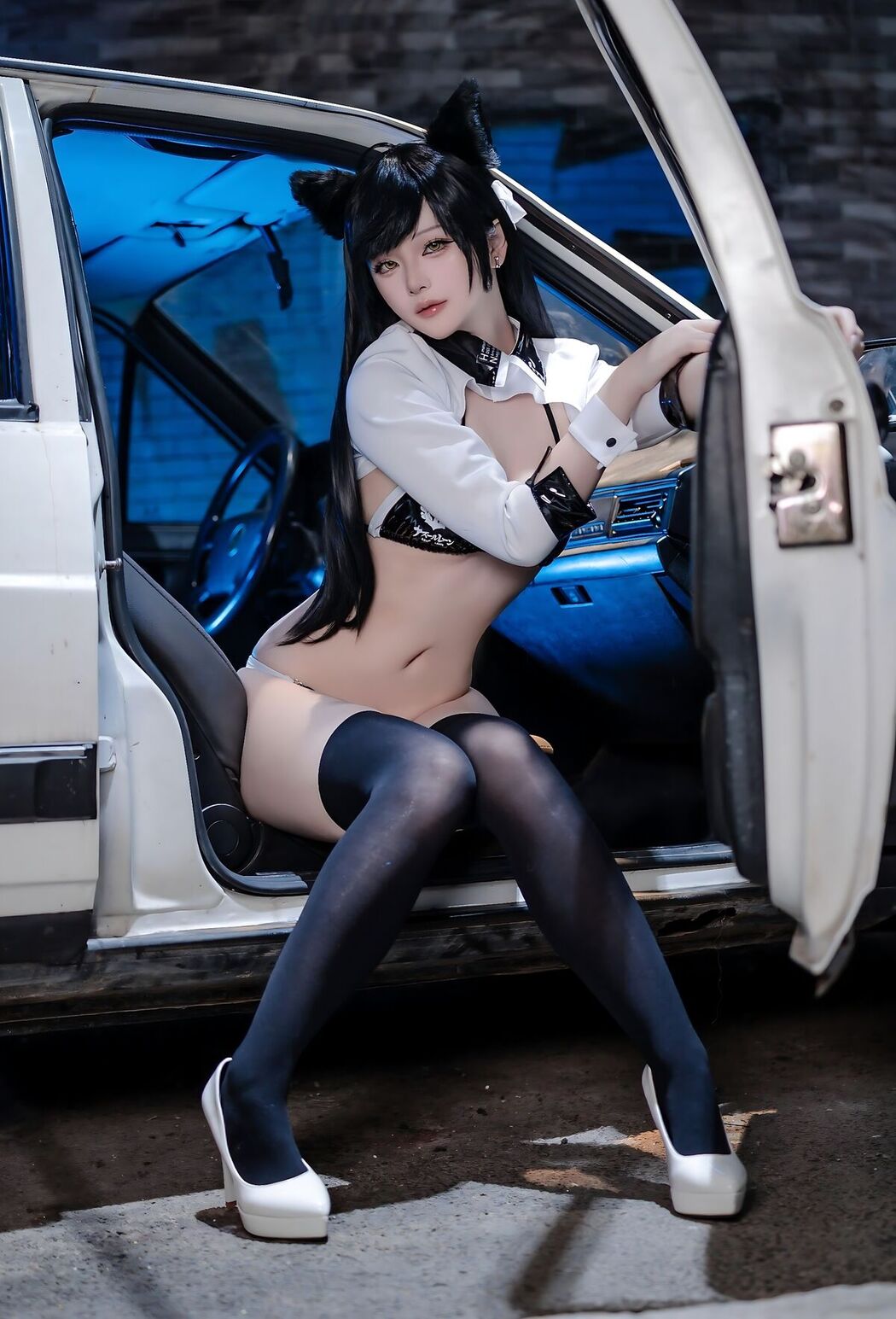 Coser@屿鱼 &#8211; 碧蓝航线 爱宕赛车服 Part01 (58P)