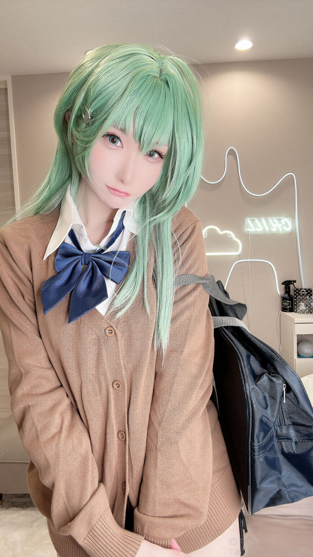 Coser@あつき Atsuki &#8211; Gal Suzuya Selfie ギャル鈴谷自撮り Part04 (61P)