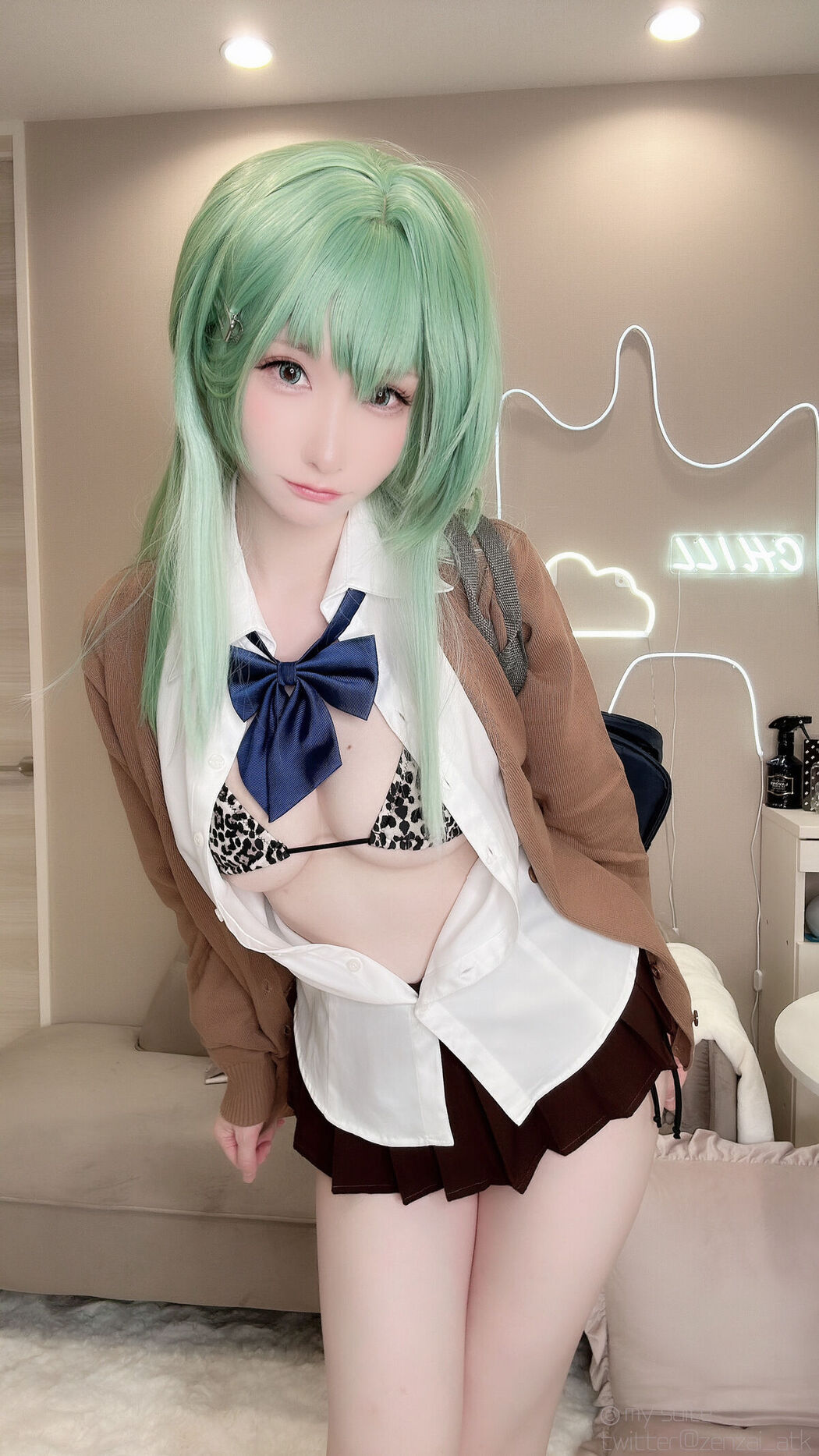 Coser@あつき Atsuki &#8211; Gal Suzuya Selfie ギャル鈴谷自撮り Part05 (60P)