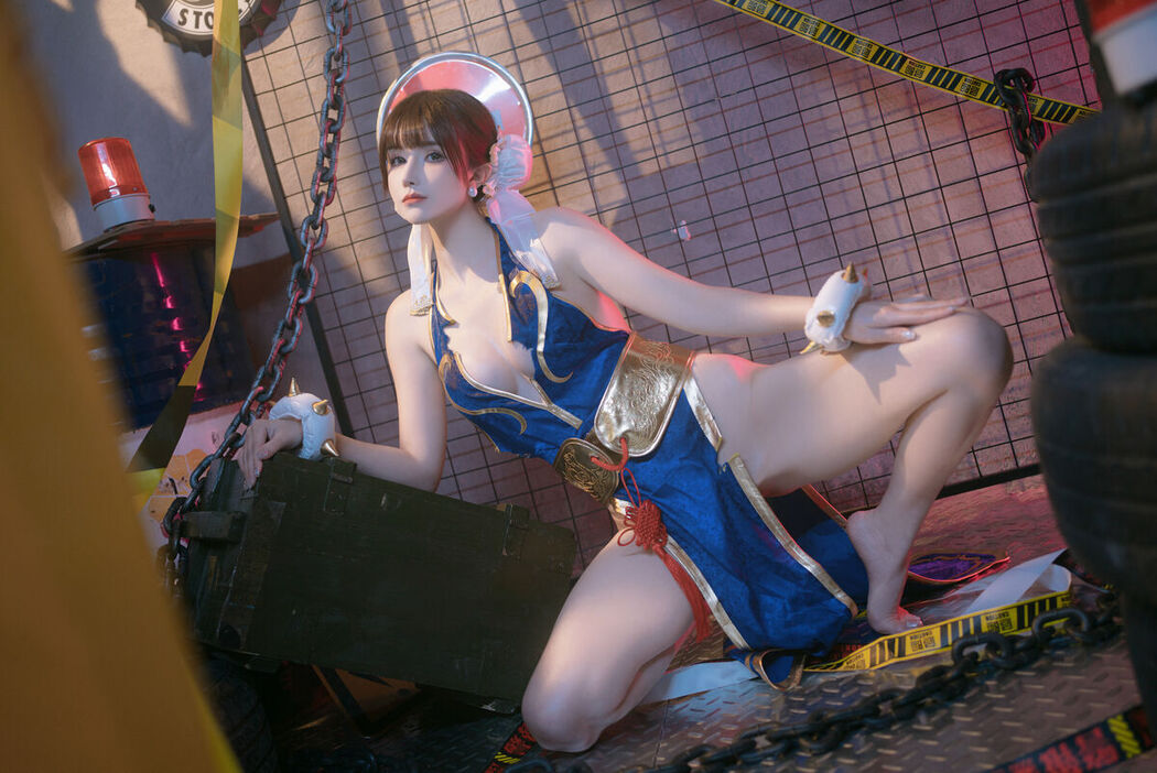 Coser@鹿八岁 – 春丽的格斗辅导 (91P)