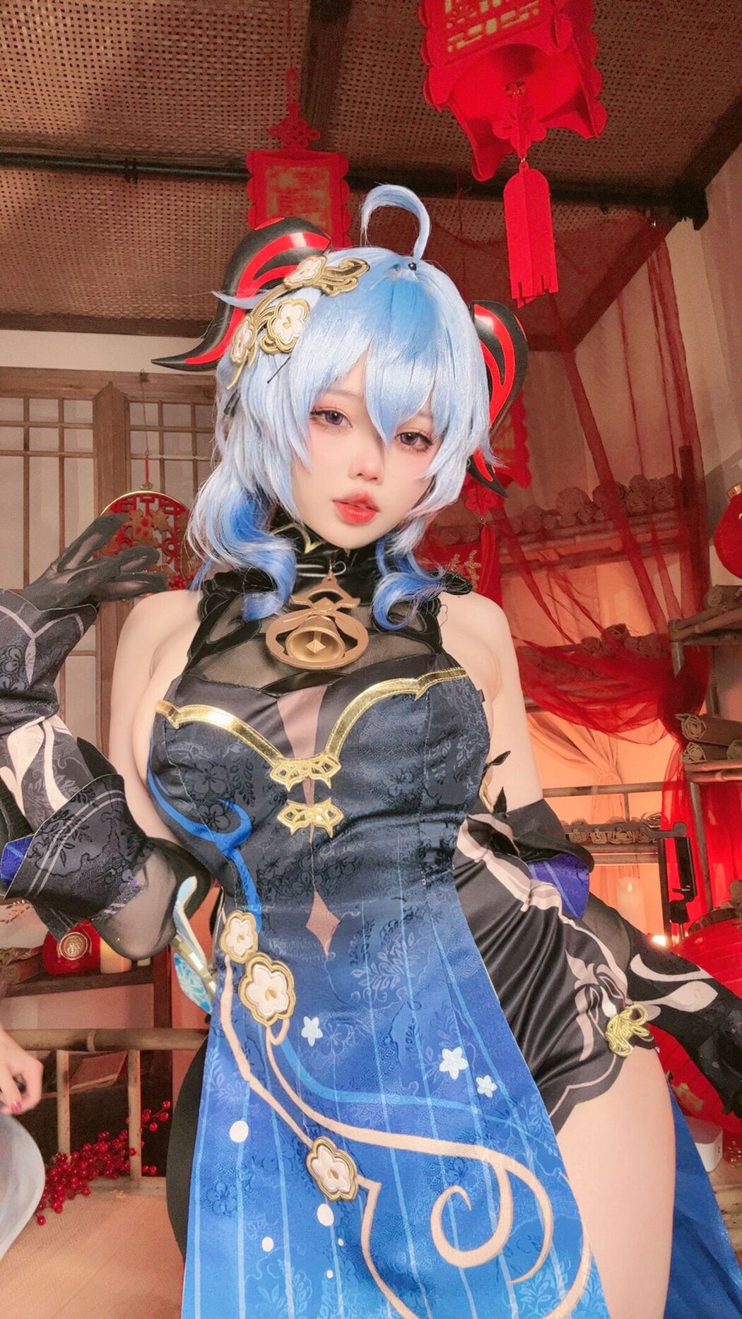 Coser@小瑶幺幺 – 甘雨海灯节礼服 (41P)