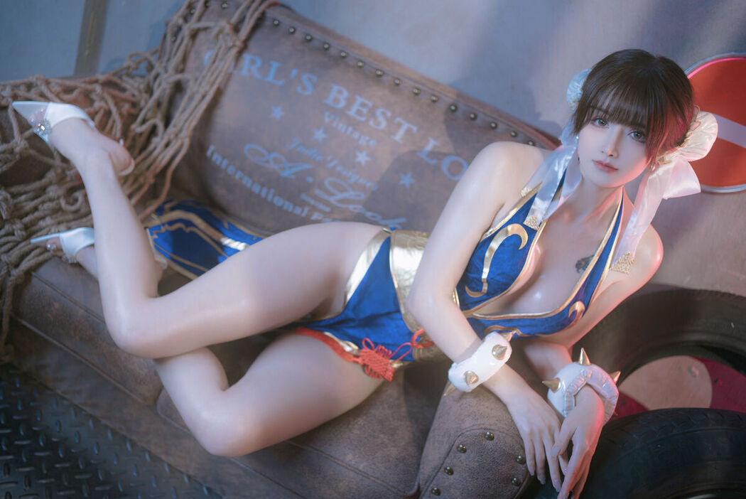 Coser@鹿八岁 – 春丽的格斗辅导 (91P)