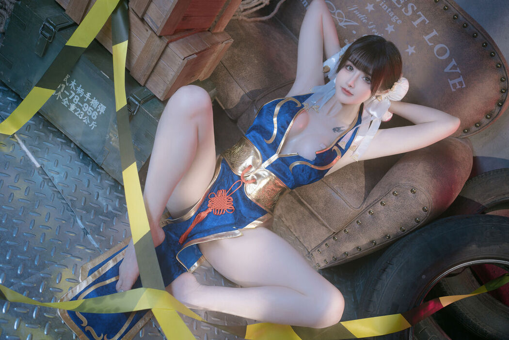 Coser@鹿八岁 – 春丽的格斗辅导 (91P)