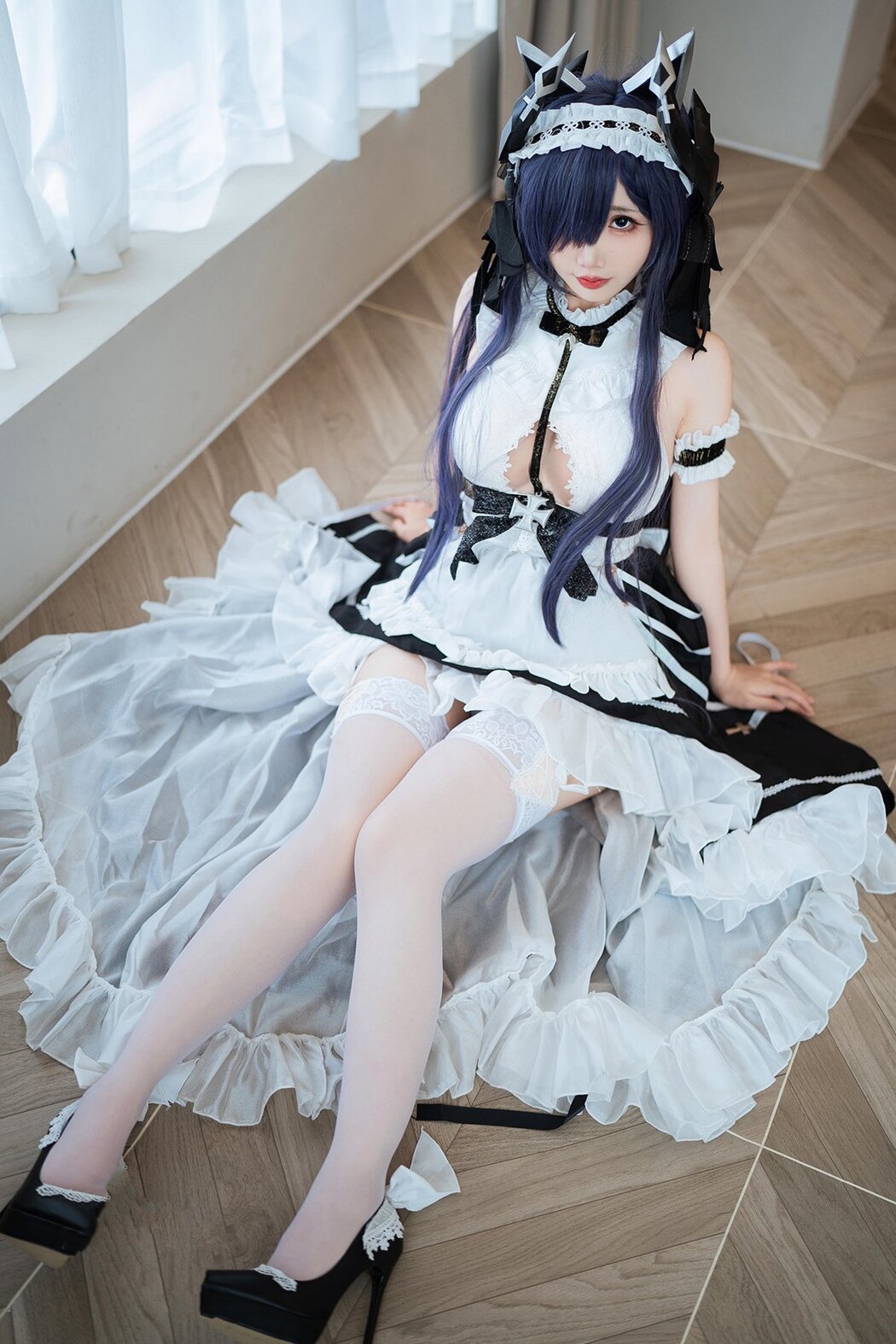 Coser@面饼仙儿 – 碧蓝航线 奥古斯特 女仆 (43P) Cover Photo
