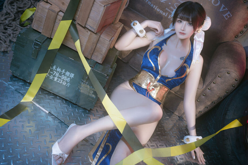 Coser@鹿八岁 – 春丽的格斗辅导 (91P)