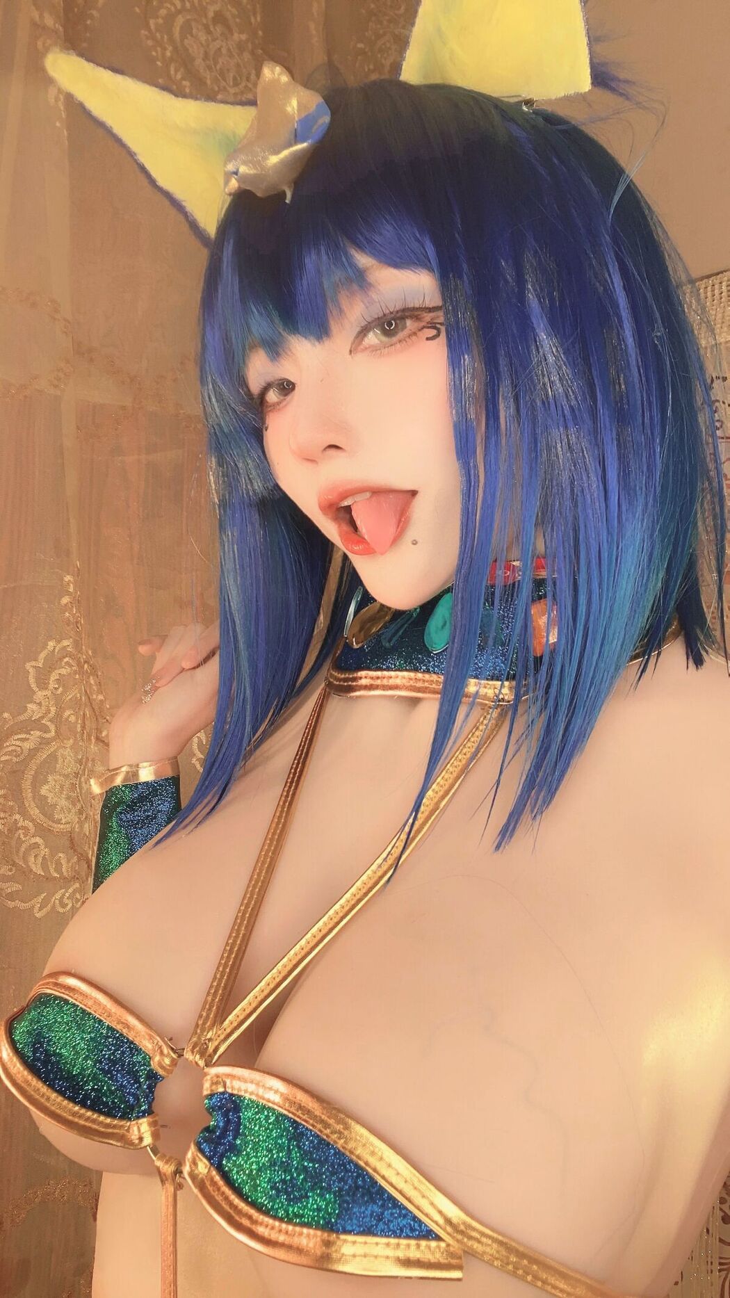 Coser@起司块wii &#8211; 埃及猫 (57P &#8211; 4V)