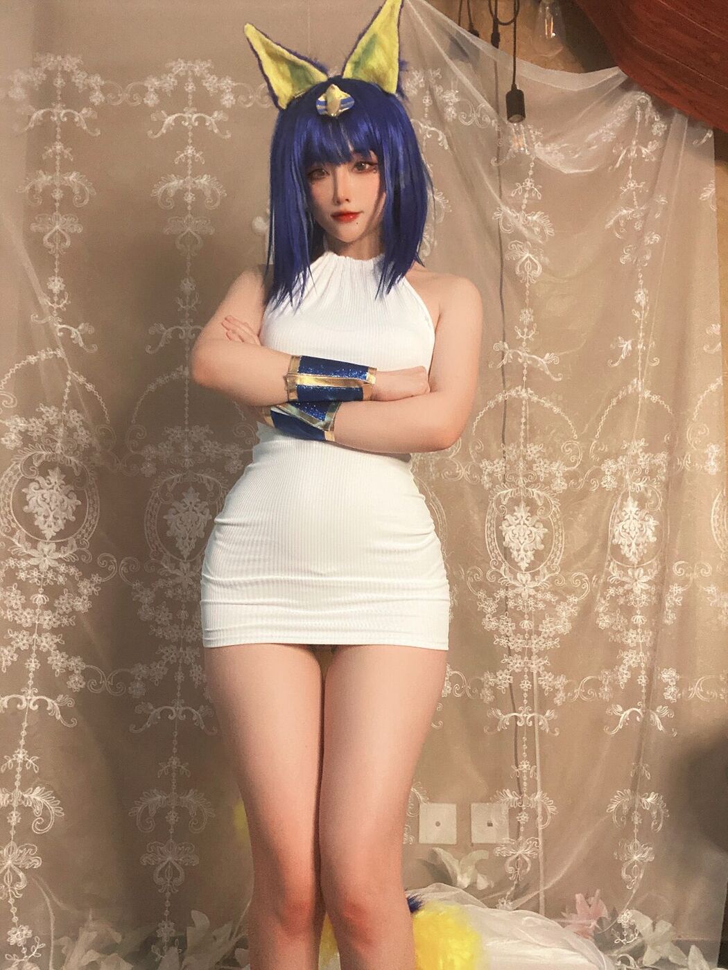 Coser@起司块wii &#8211; 埃及猫 (57P &#8211; 4V)