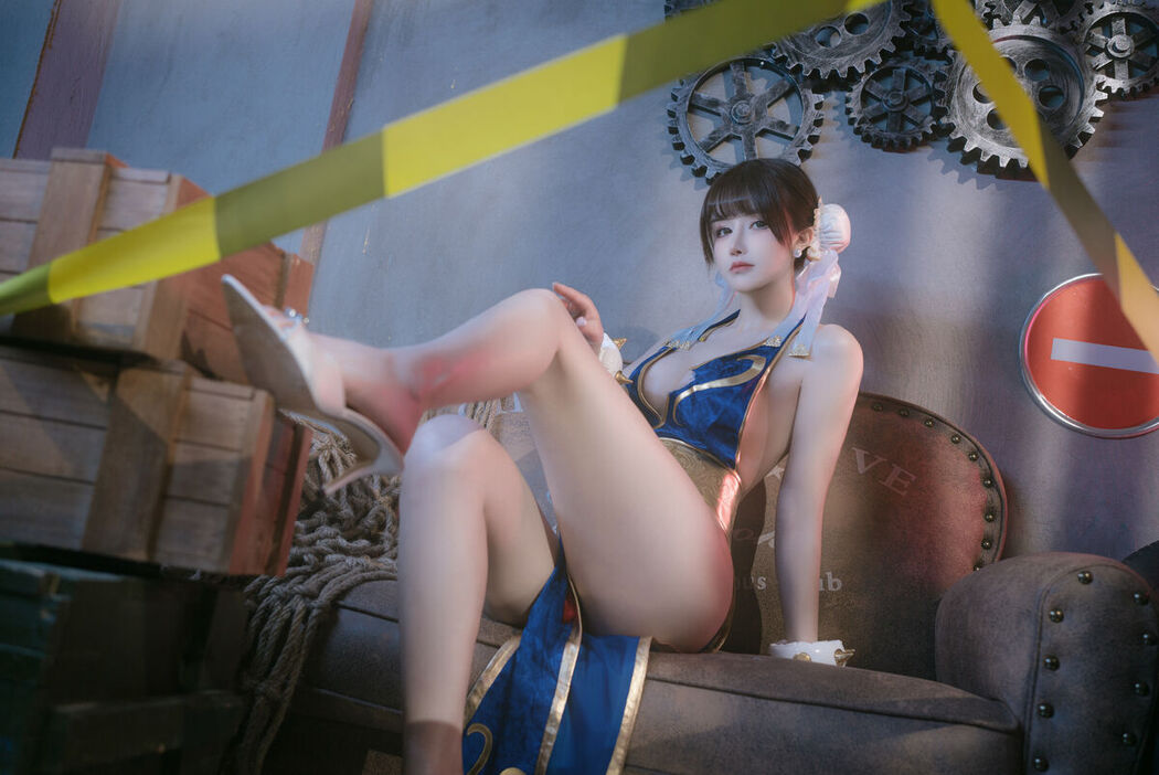 Coser@鹿八岁 – 春丽的格斗辅导 (91P)