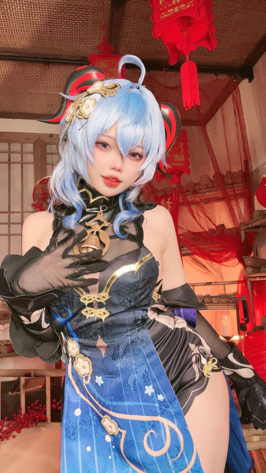 Coser@小瑶幺幺 – 甘雨海灯节礼服 (41P)