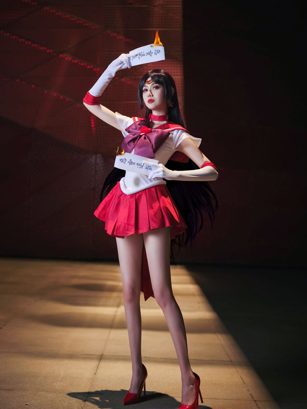 Coser@一米八的大梨子 – 火野丽 (48P)