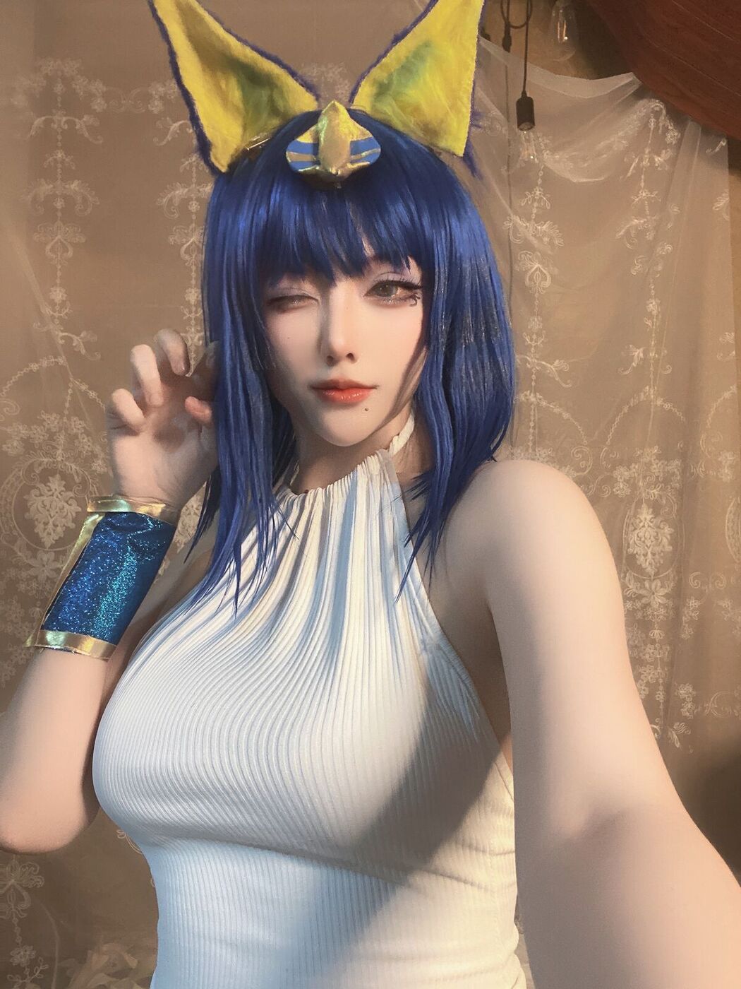 Coser@起司块wii &#8211; 埃及猫 (57P &#8211; 4V)