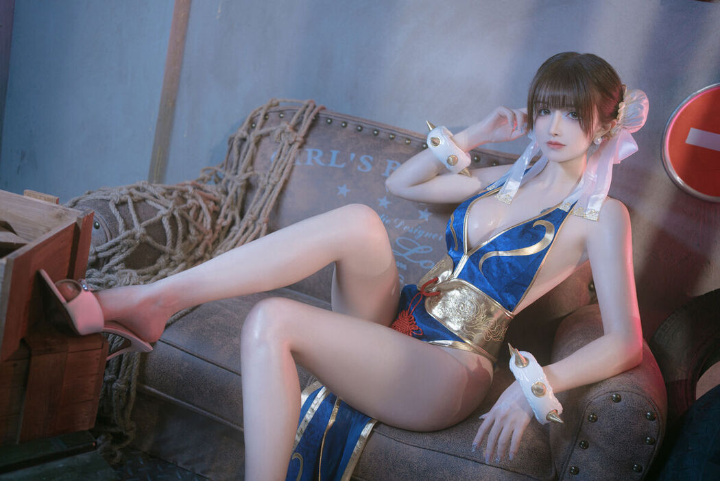 Coser@鹿八岁 – 春丽的格斗辅导 (91P)