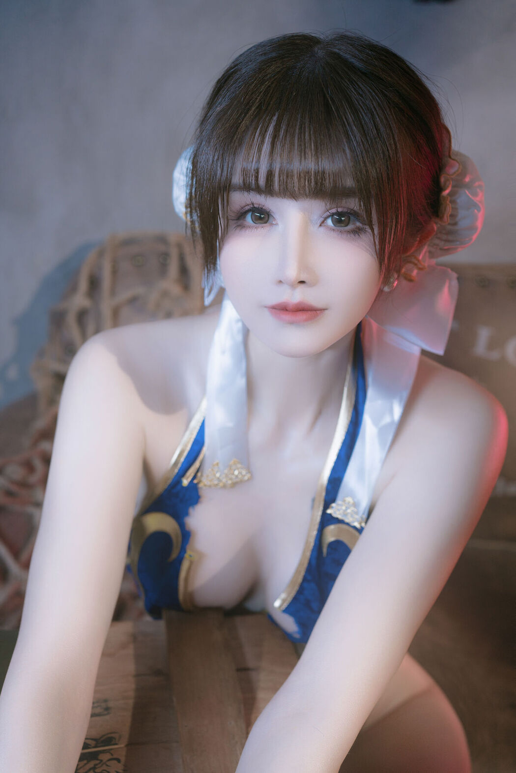 Coser@鹿八岁 – 春丽的格斗辅导 (91P)