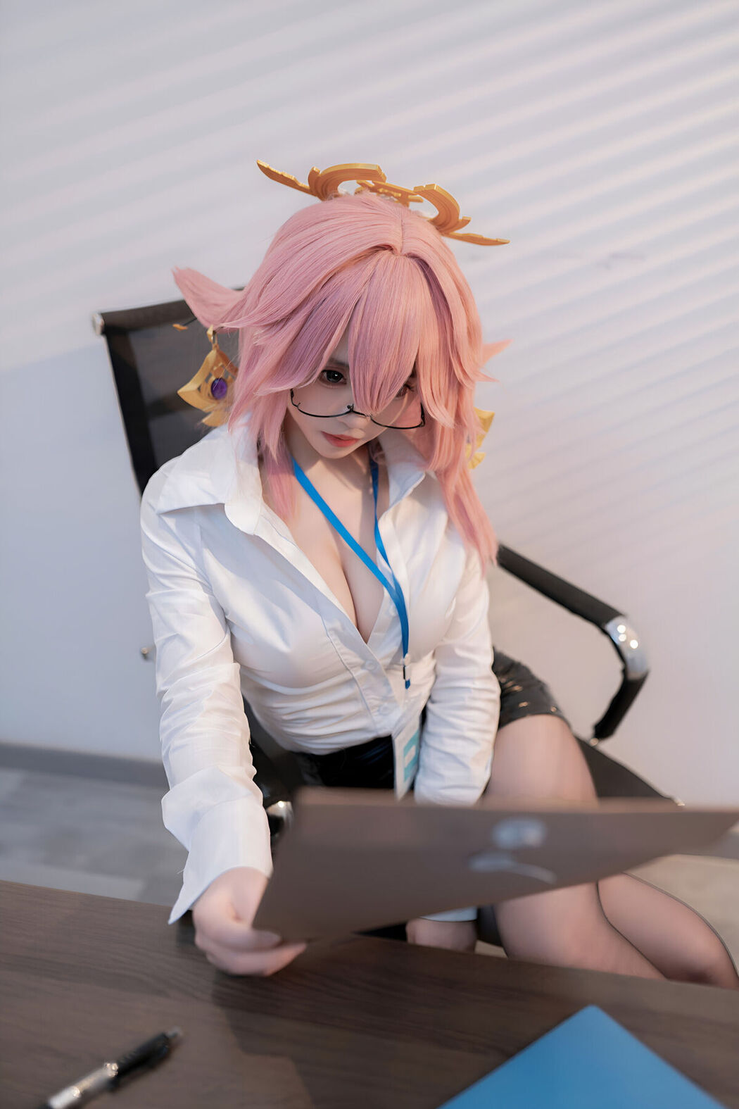 Coser@Bangni邦尼 – 面试 (85P – 16V)