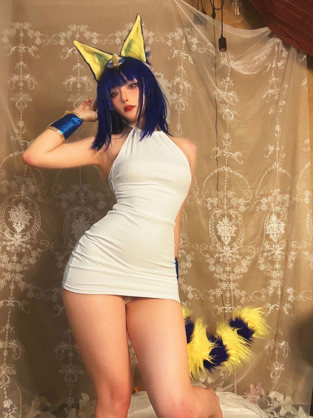 Coser@起司块wii &#8211; 埃及猫 (57P &#8211; 4V)