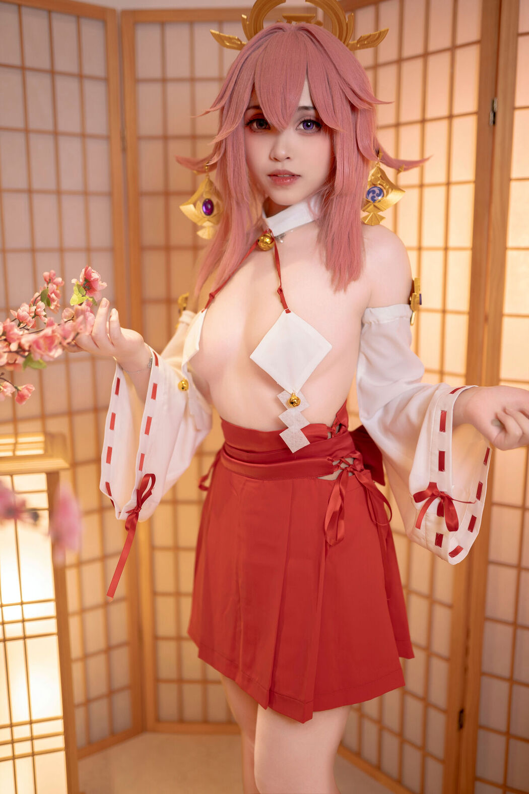 Coser@Bangni邦尼 – 八重神子 Part02 (50P)