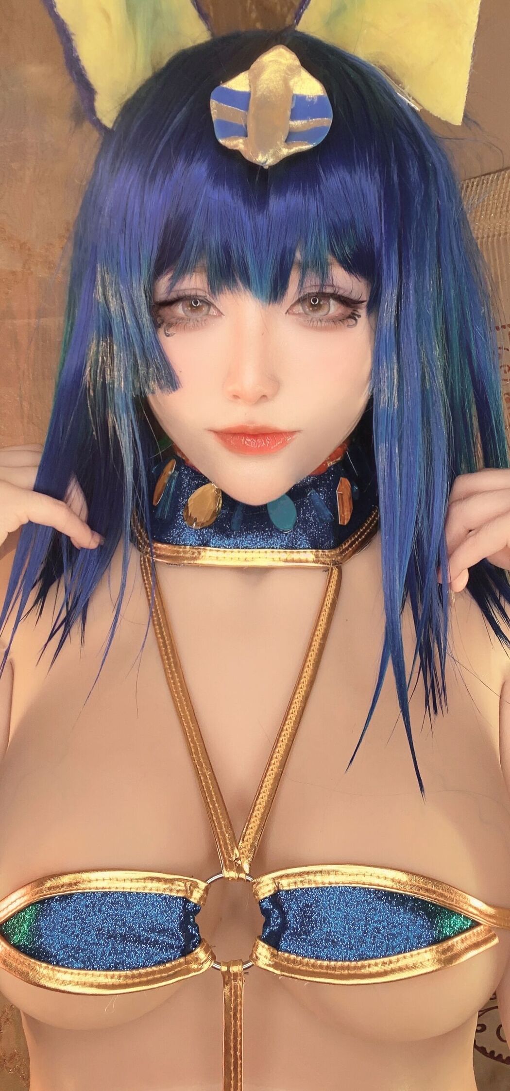 Coser@起司块wii &#8211; 埃及猫 (57P &#8211; 4V)