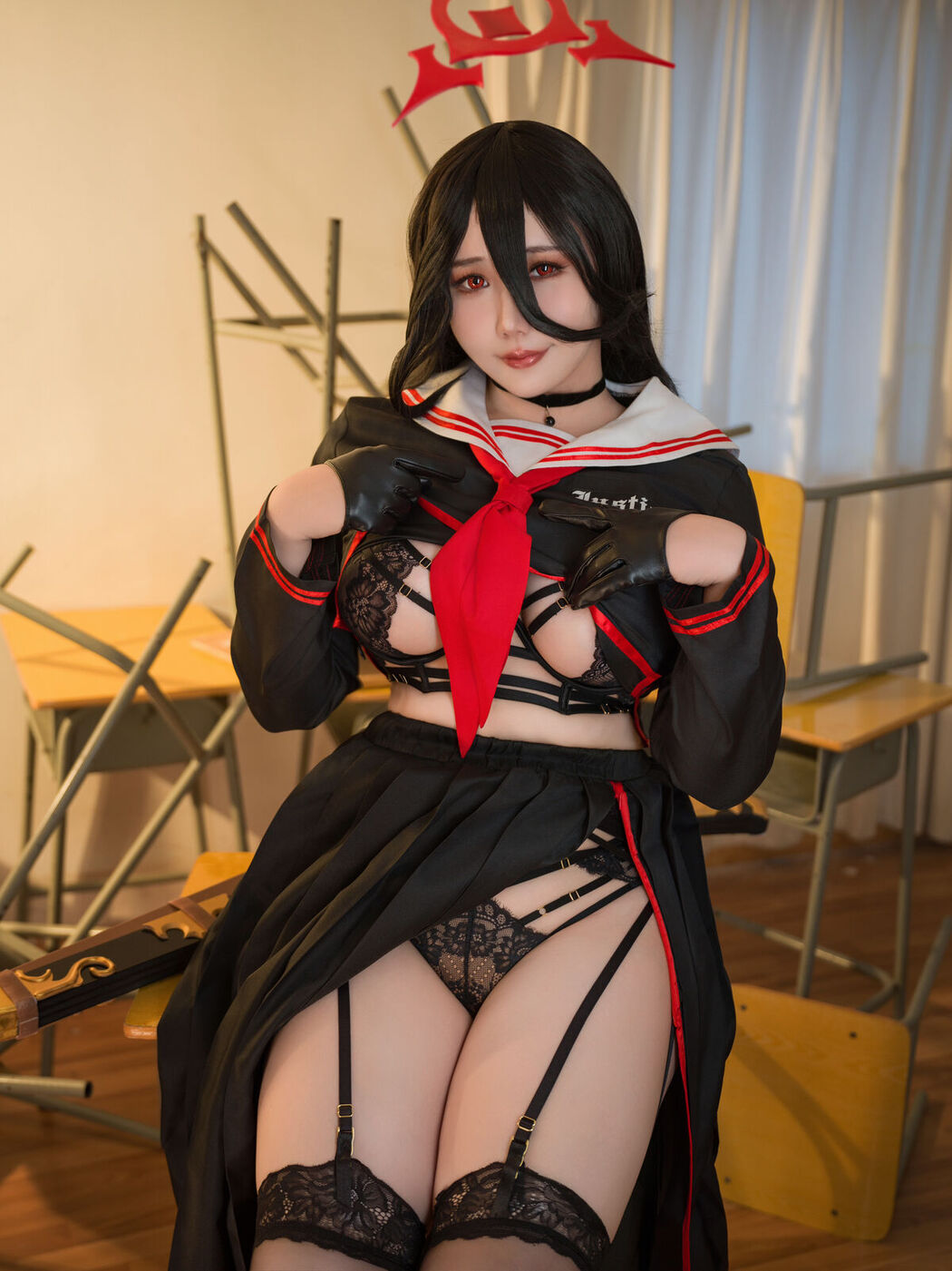 Coser@麻花麻花酱 – 蔚蓝档案 羽川莲见 (36P)