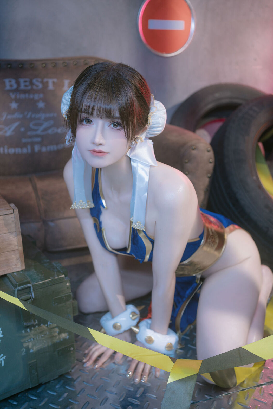 Coser@鹿八岁 – 春丽的格斗辅导 (91P)