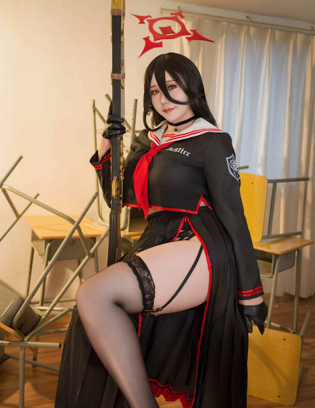 Coser@麻花麻花酱 – 蔚蓝档案 羽川莲见 (36P)