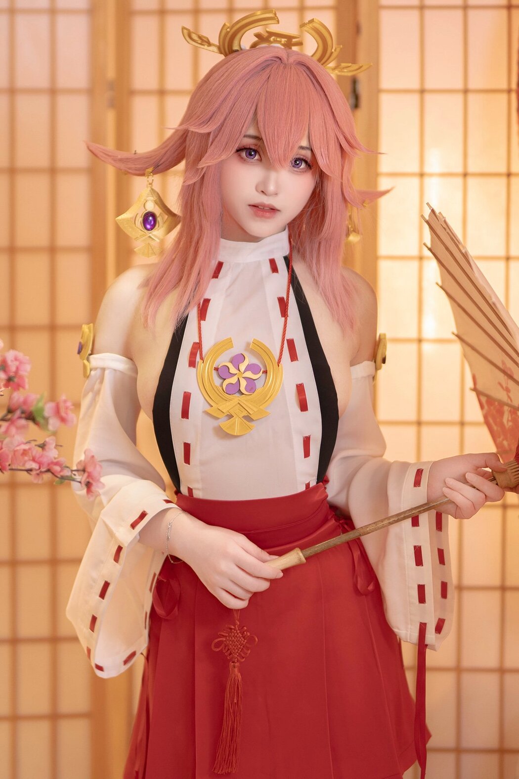 Coser@Bangni邦尼 – 八重神子 Part01 (51P) Cover Photo