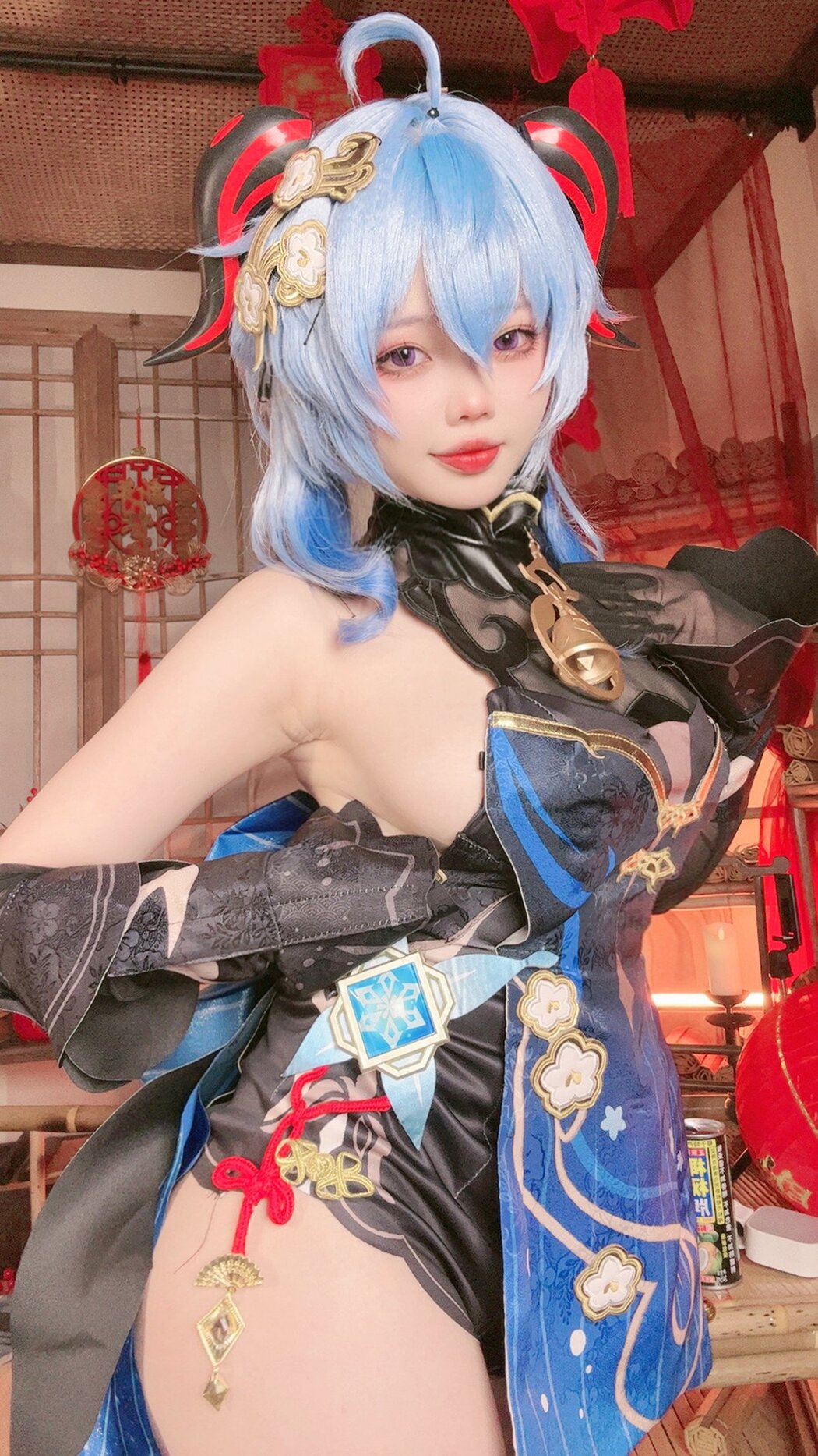 Coser@小瑶幺幺 – 甘雨海灯节礼服 (41P) Cover Photo