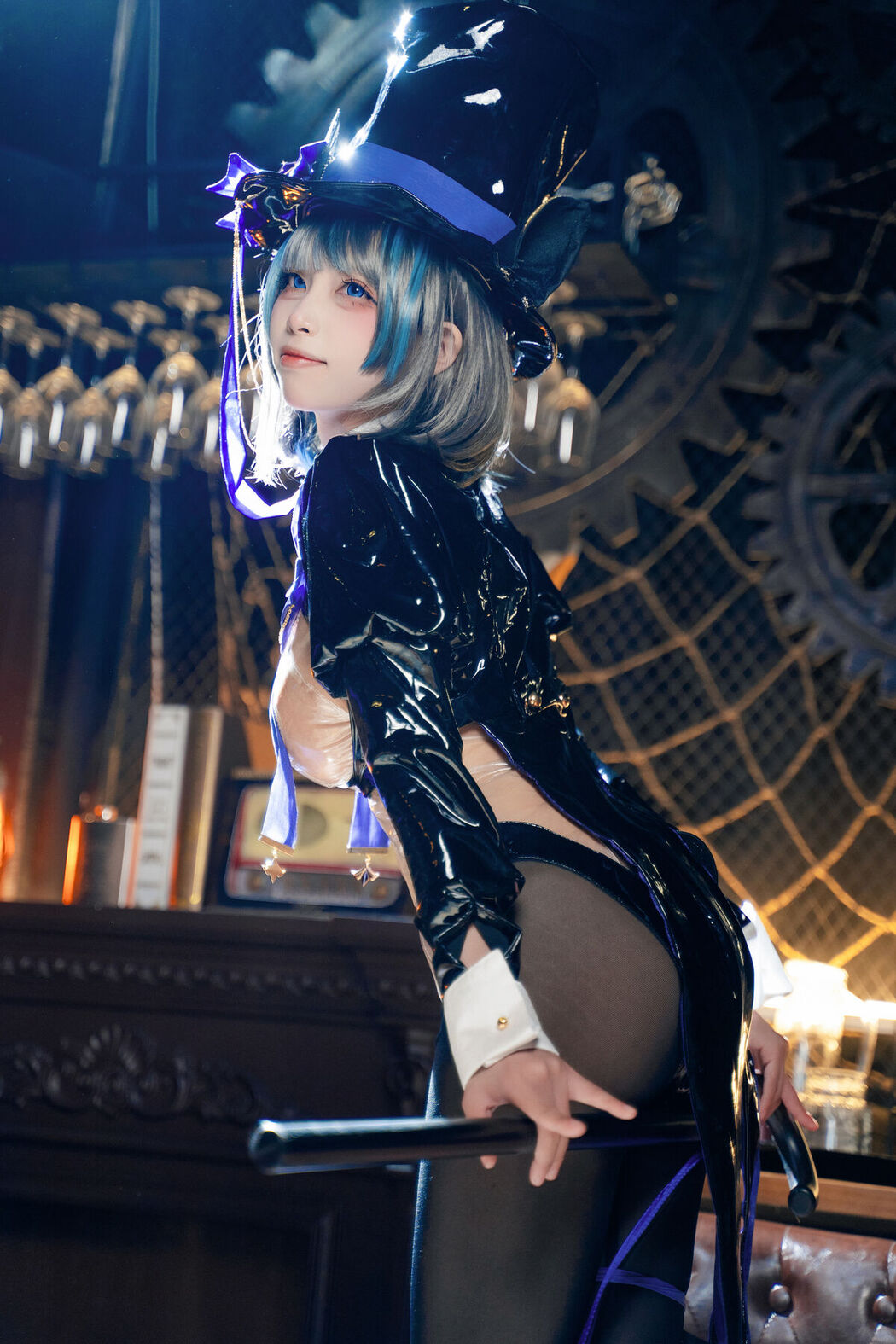 Coser@三無人型 – 碧蓝航线 柴郡绚烂夜梦 (40P)