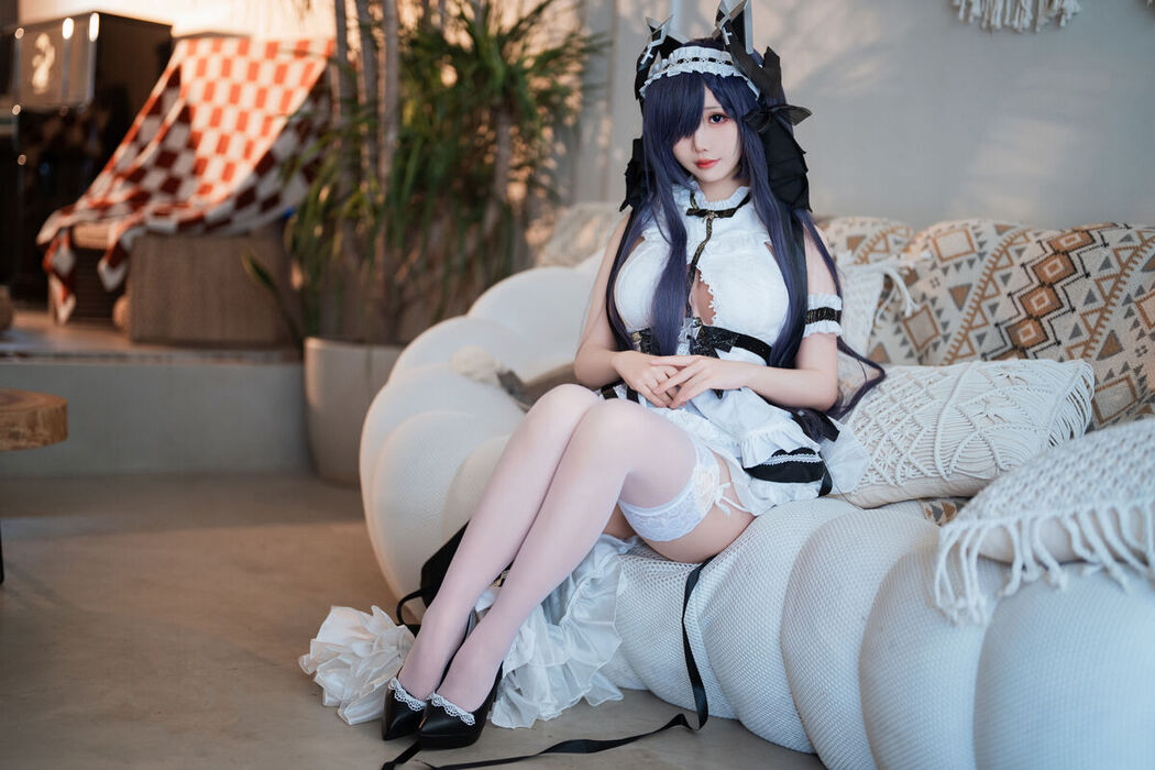 Coser@面饼仙儿 – 碧蓝航线 奥古斯特 女仆 (43P)
