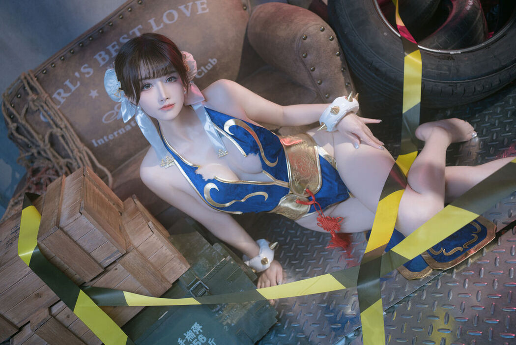 Coser@鹿八岁 – 春丽的格斗辅导 (91P)