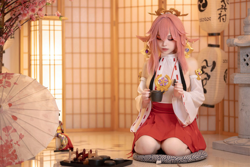 Coser@Bangni邦尼 – 八重神子 Part01 (51P)