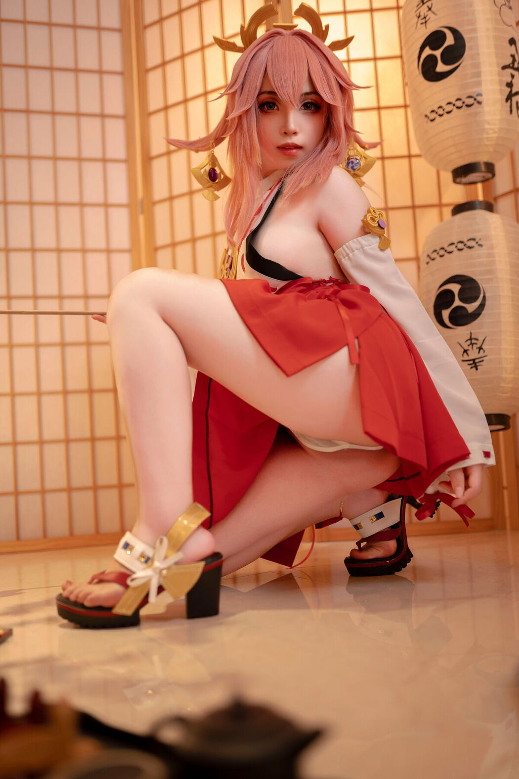 Coser@Bangni邦尼 – 八重神子 Part01 (51P)