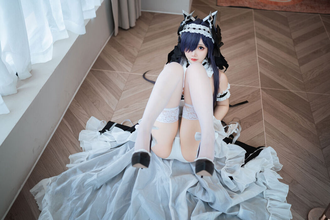 Coser@面饼仙儿 – 碧蓝航线 奥古斯特 女仆 (43P)