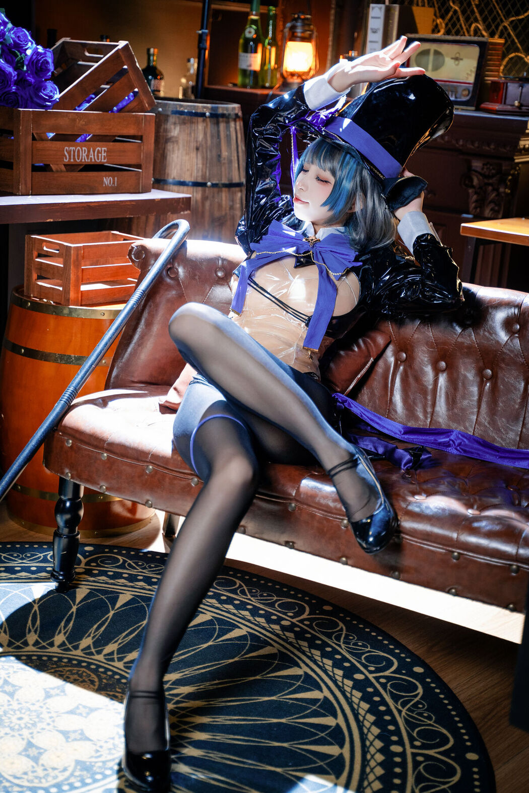 Coser@三無人型 – 碧蓝航线 柴郡绚烂夜梦 (40P)