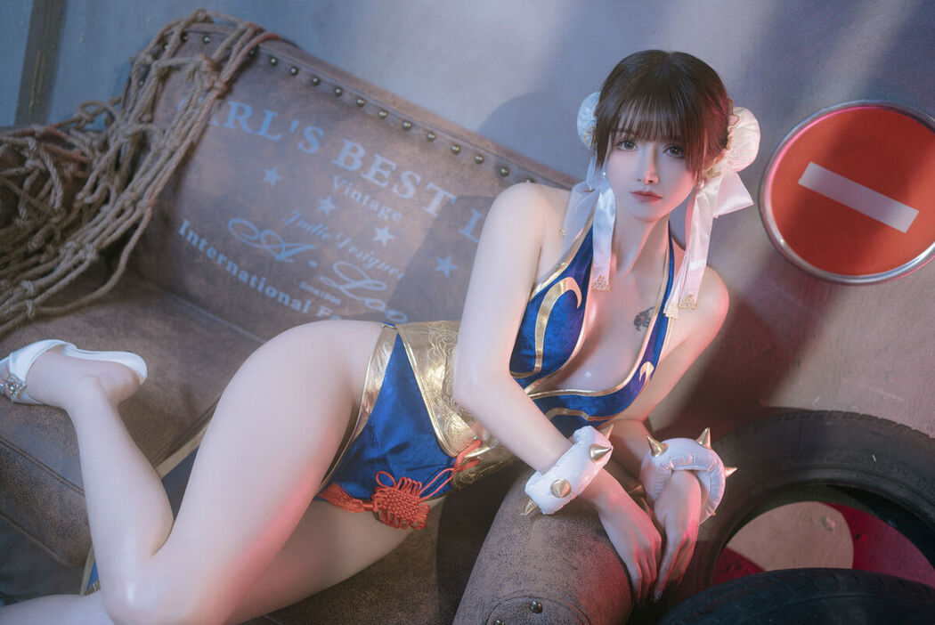 Coser@鹿八岁 – 春丽的格斗辅导 (91P)