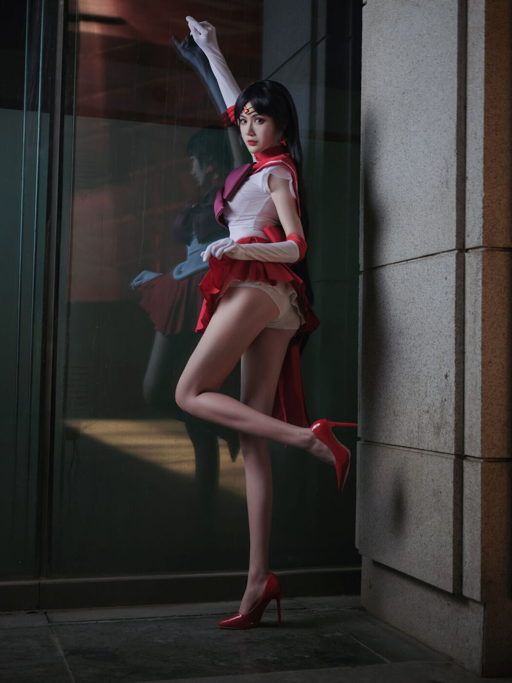 Coser@一米八的大梨子 – 火野丽 (48P)