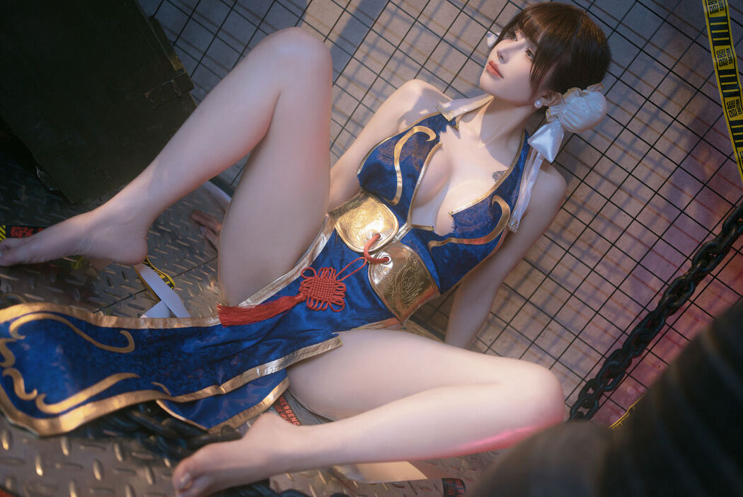 Coser@鹿八岁 – 春丽的格斗辅导 (91P)