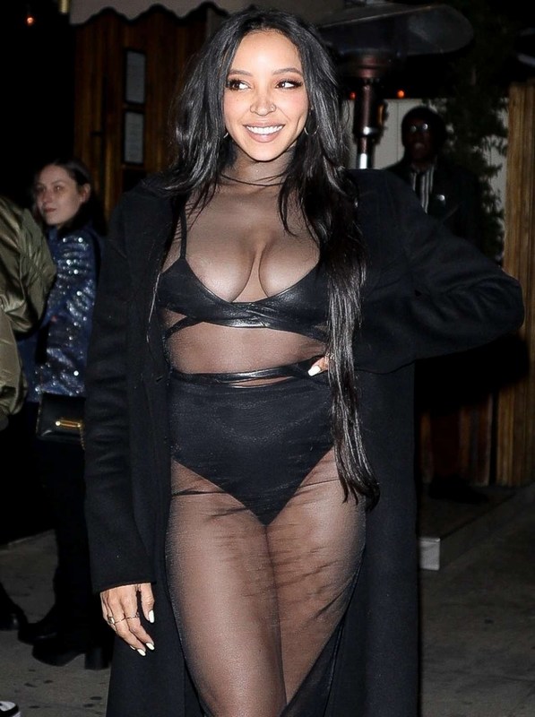 Η διάσημη τραγουδίστρια Tinashe(3,6εκατομύρια followers)… με nipslip και see-through !