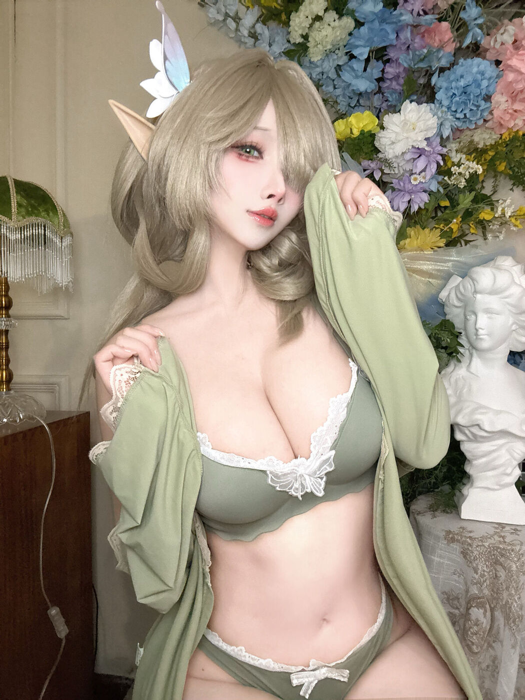 Coser@Rioko凉凉子 – 碧蓝航线 七省 内衣 (30P – 9V)
