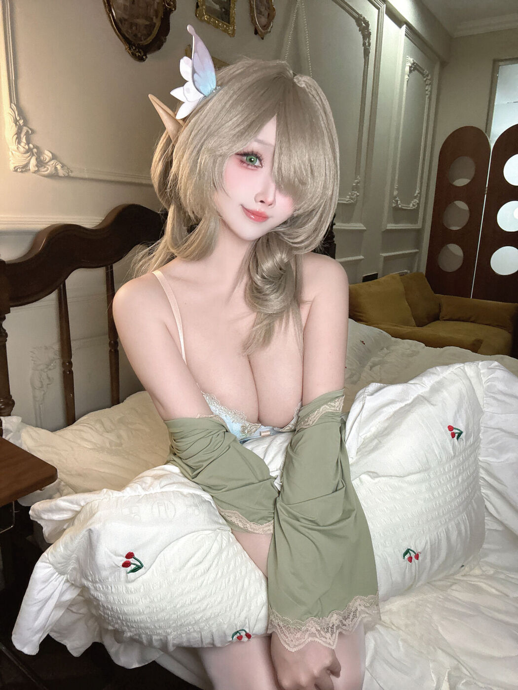 Coser@Rioko凉凉子 – 碧蓝航线 七省 内衣 (30P – 9V)