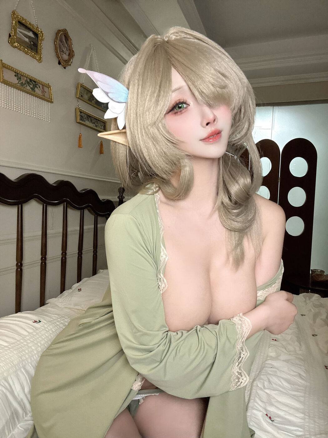 Coser@Rioko凉凉子 – 碧蓝航线 七省 内衣 (30P – 9V)