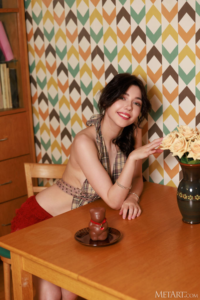 Mila Azul Lets Her Gorgeous Big Breasts Bounce Free As She Gives The Candy A Teasing Lick Cover Photo